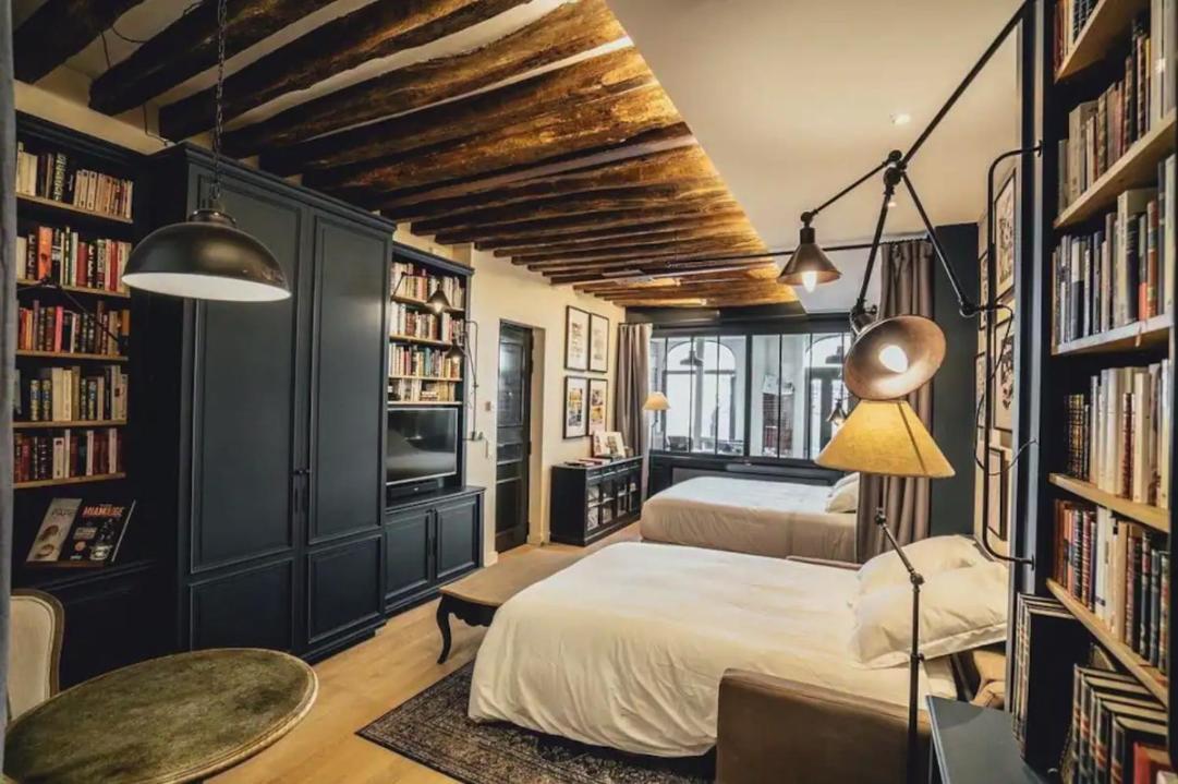 Quartiers Enfants Rouges,Bretagne - Appartement D'Architecte 4P Paris Eksteriør bilde